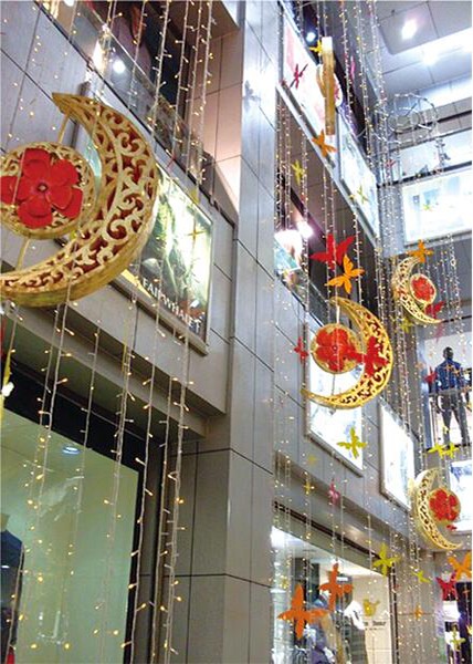 日照中庭吊飾