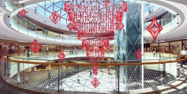 日照中庭吊飾